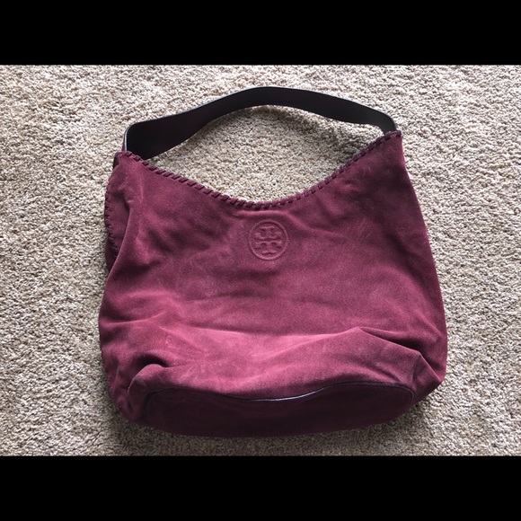 Tory Burch Handbags - Tory Burch suede satchel shoulder bag